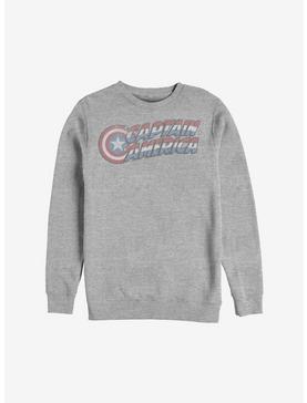 Marvel Captain America Vintage Logo Sweatshirt, , hi-res