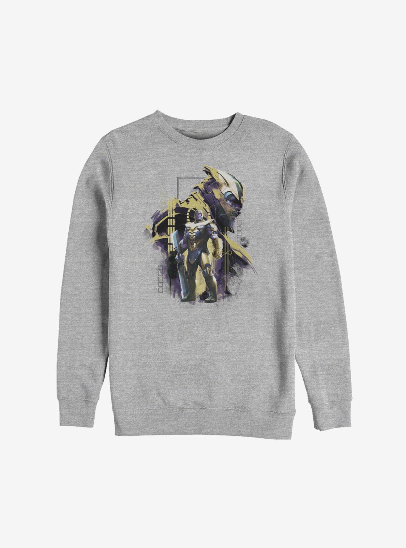 Marvel Avengers: Endgame Titan Frame Sweatshirt, ATH HTR, hi-res