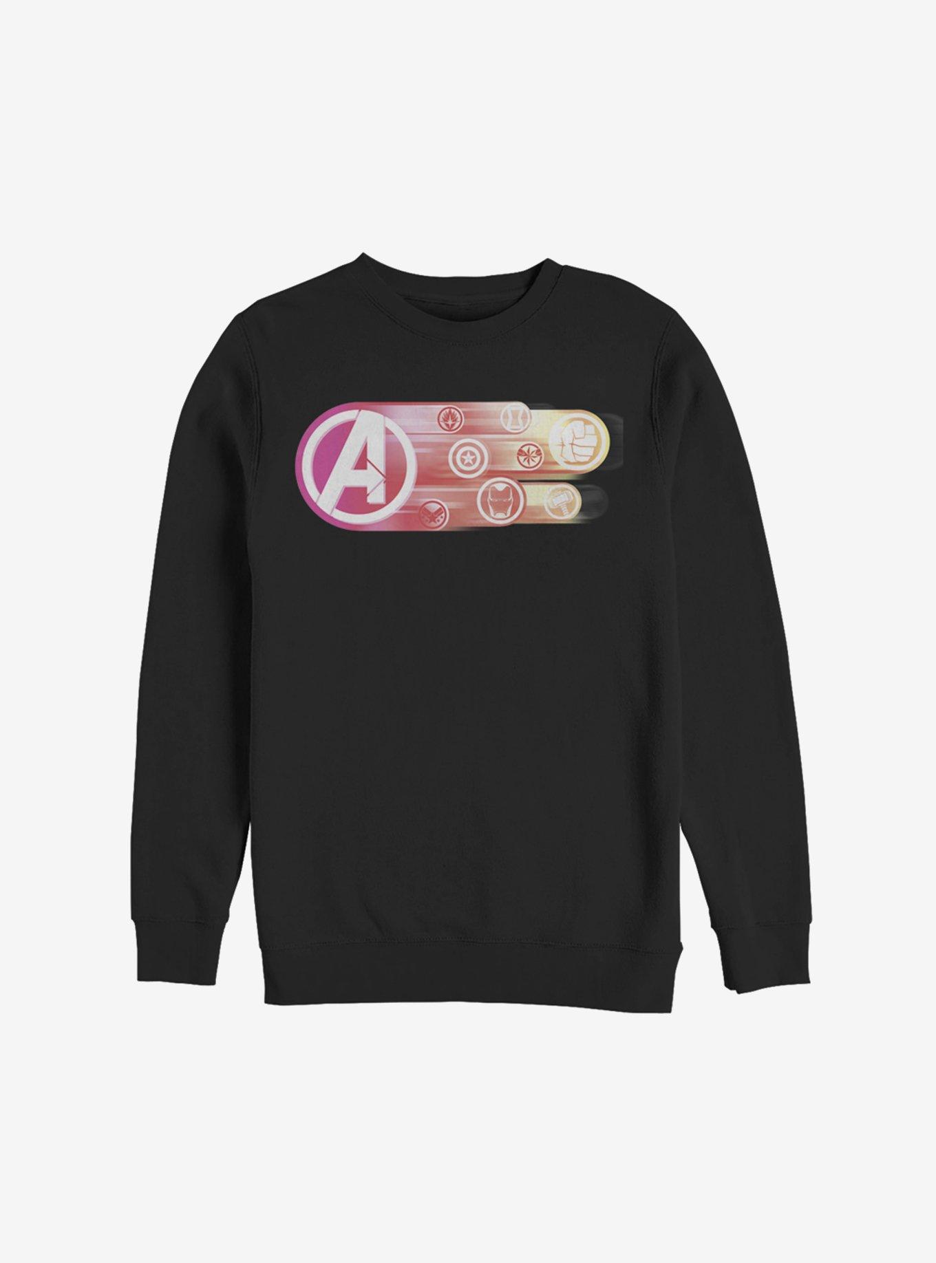 Marvel Avengers: Endgame Icons Sweatshirt, BLACK, hi-res