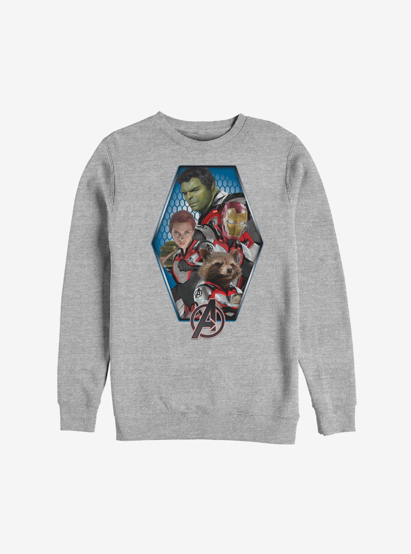 Marvel Avengers: Endgame Hexagon Of Heroes Sweatshirt, , hi-res