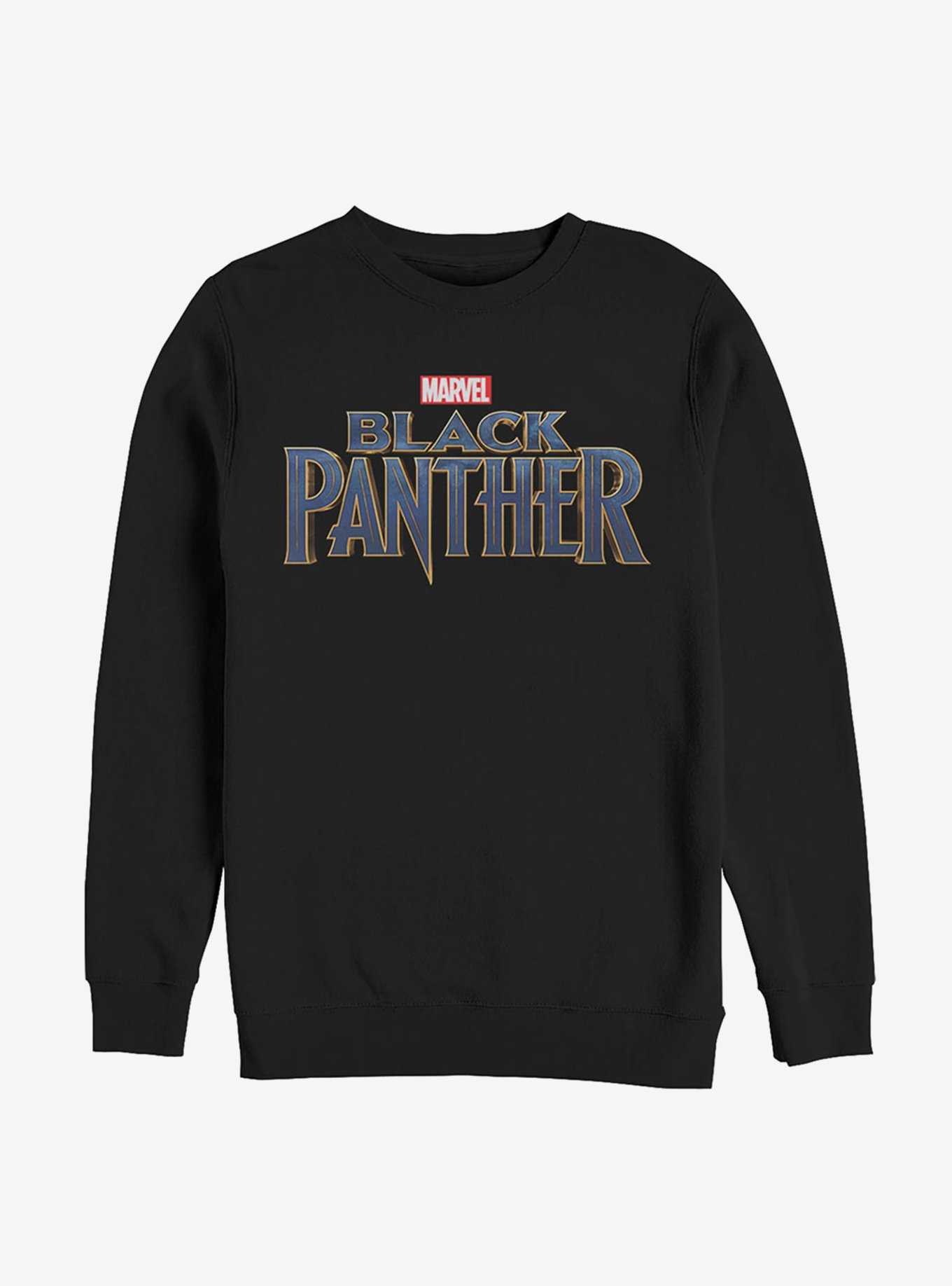 Marvel Black Panther Straight Logo Sweatshirt, , hi-res