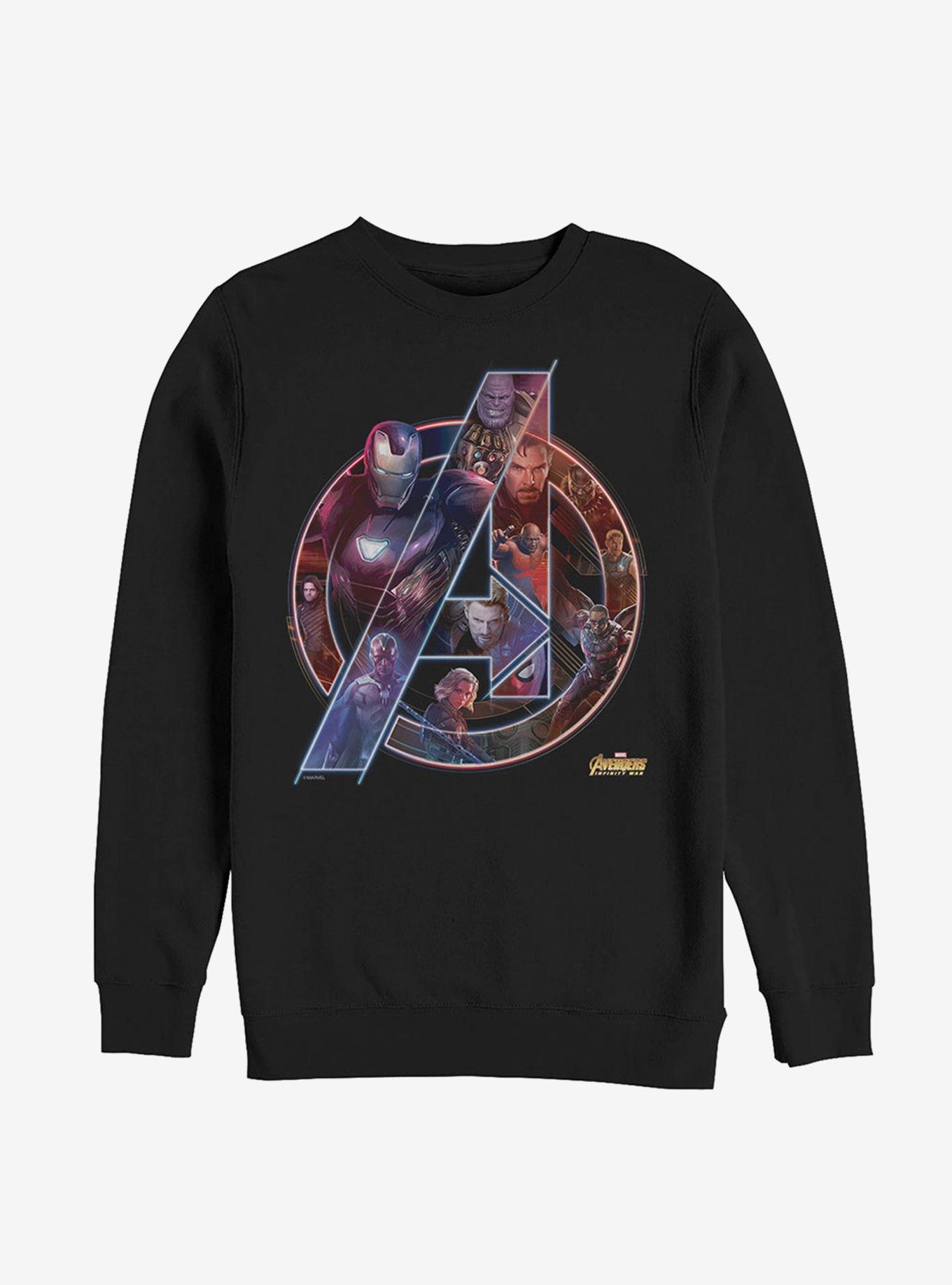 Marvel Avengers: Endgame Team Neon Sweatshirt, , hi-res