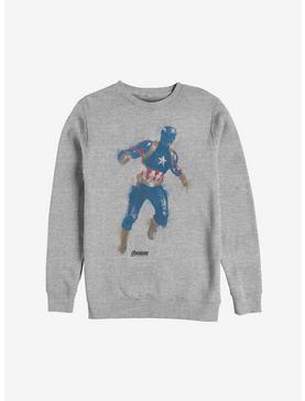 Marvel Captain America Spray Paint Sweatshirt, , hi-res