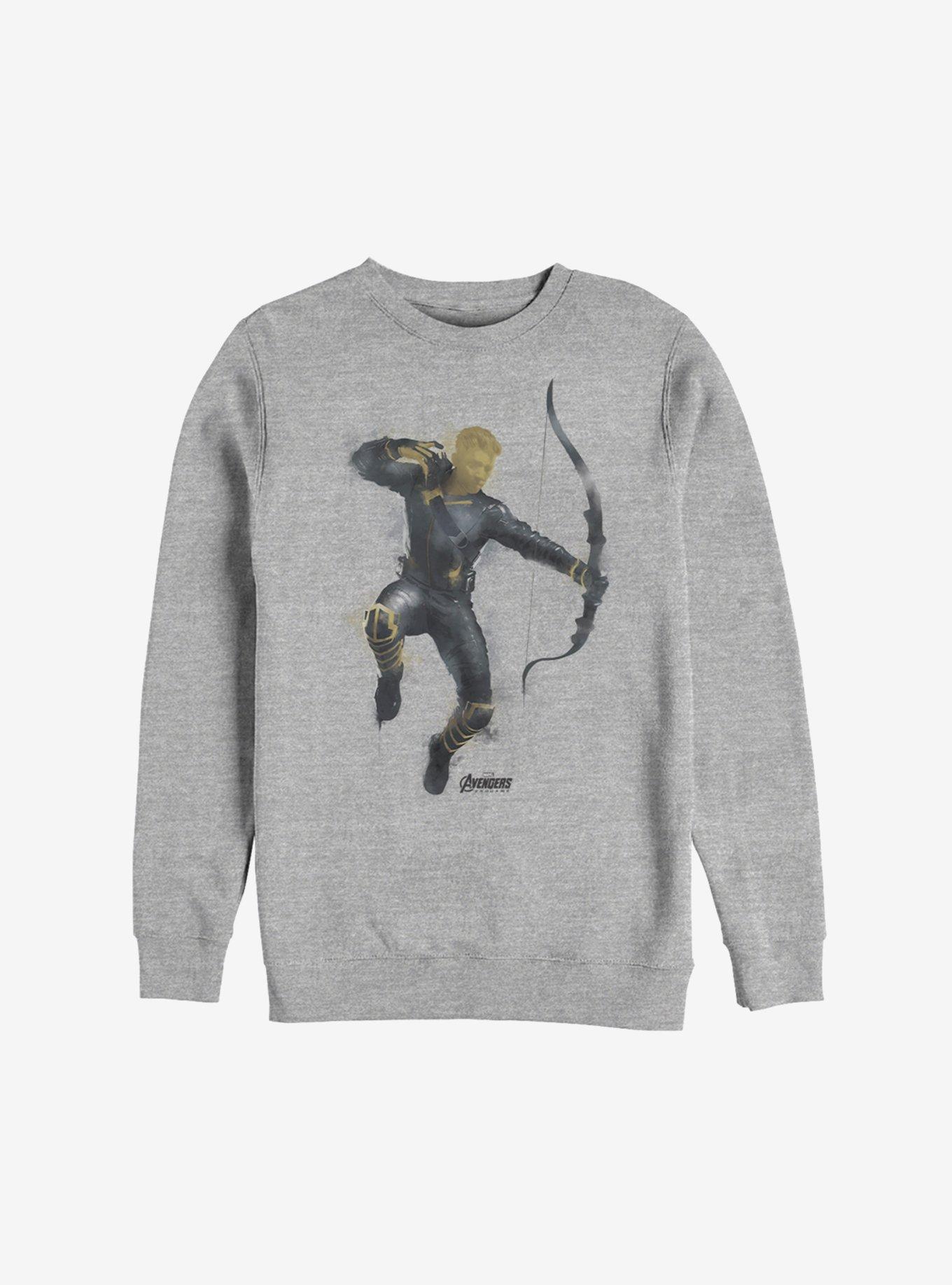 Marvel Avengers: Endgame Painted Hawkeye Sweatshirt, , hi-res