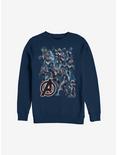 Marvel Avengers: Endgame Suited Up Sweatshirt, NAVY, hi-res