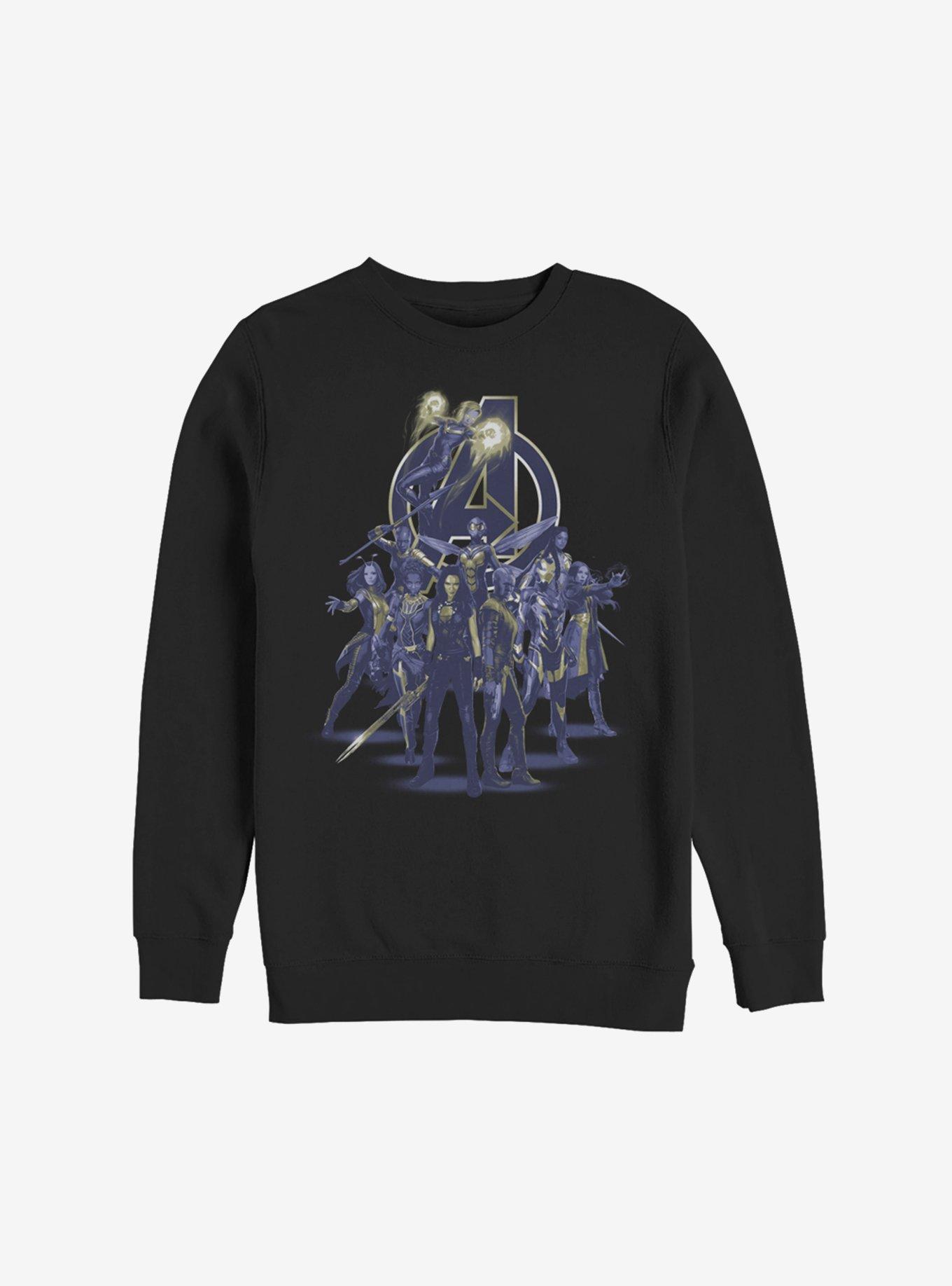 Marvel Avengers: Endgame Super Women Sweatshirt, BLACK, hi-res