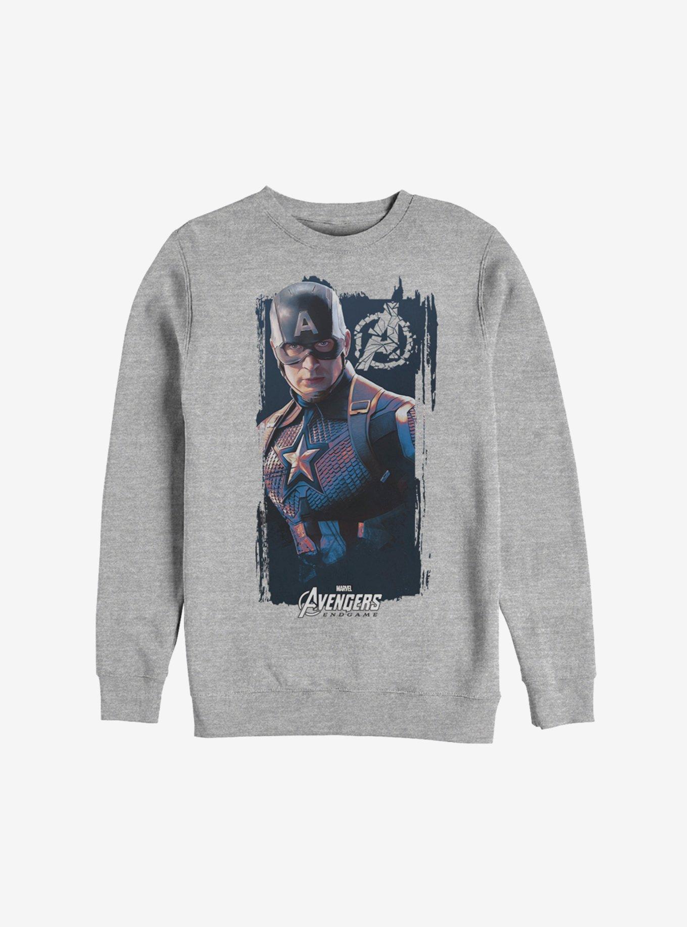 Marvel Avengers: Endgame Captain America Banner Sweatshirt, , hi-res