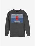 Marvel Spider-Man #Drowning Sweatshirt, CHAR HTR, hi-res