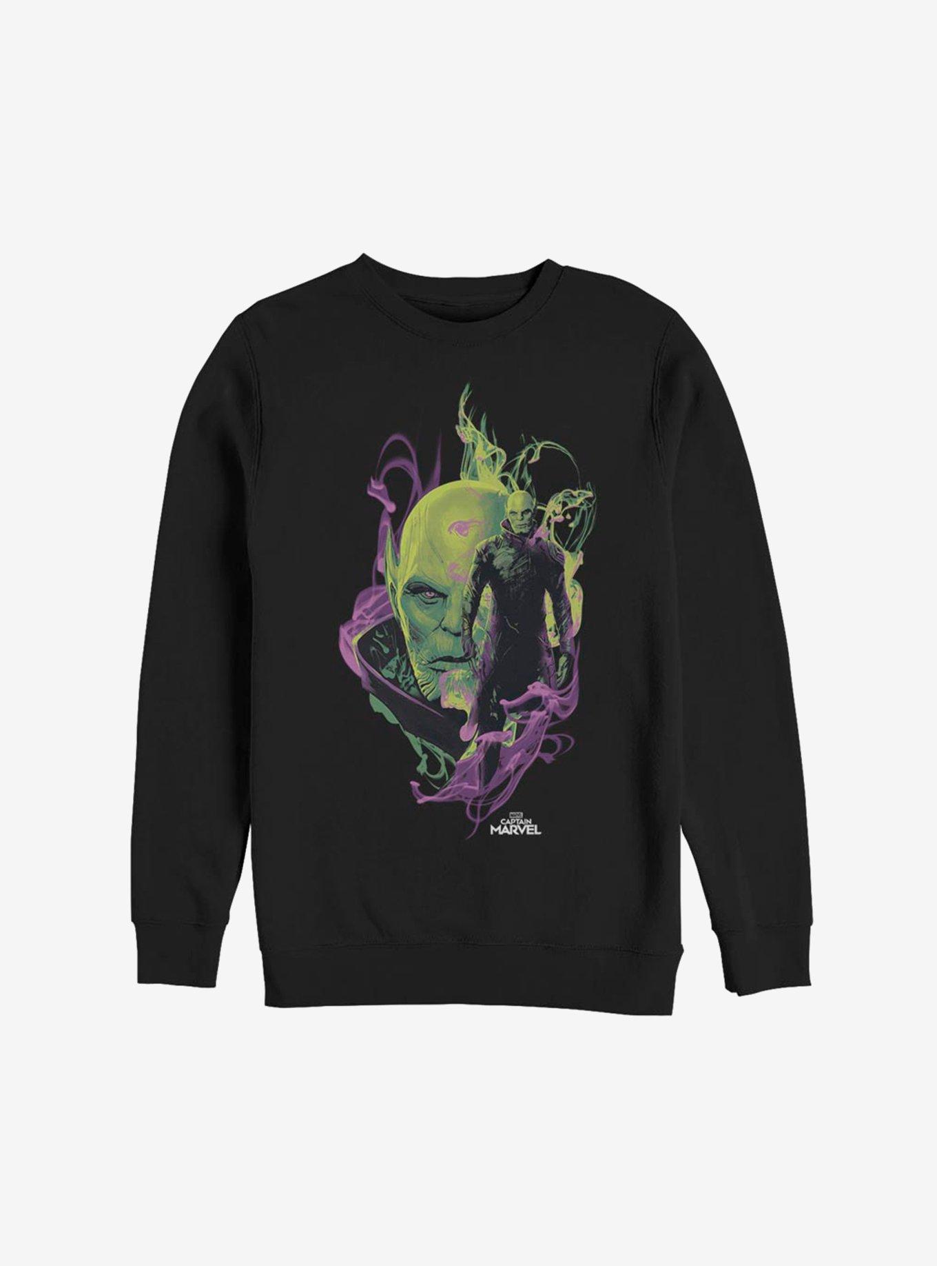 Marvel Captain Marvel In Smoke Sweatshirt, , hi-res