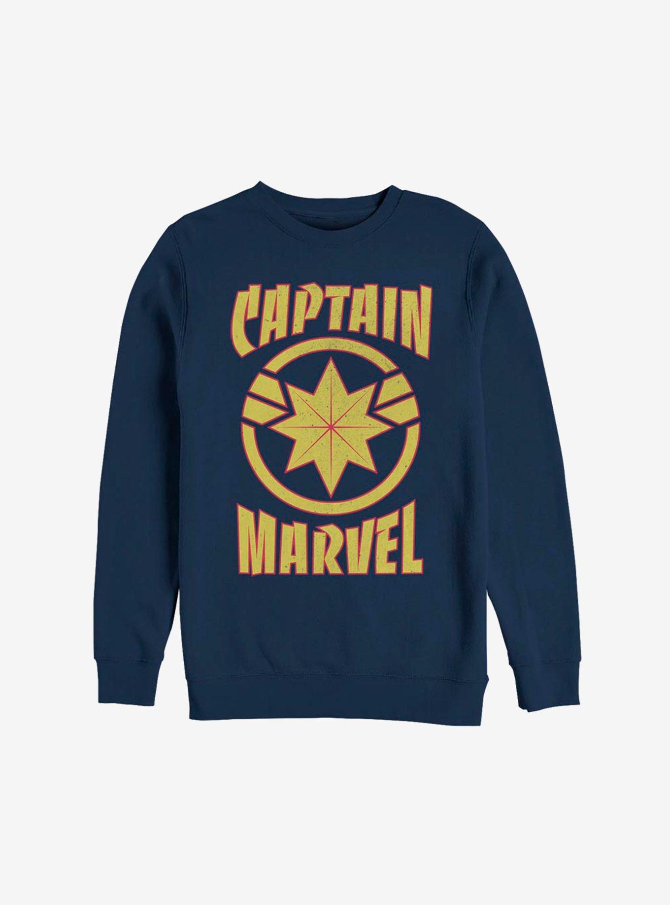 Marvel Captain Marvel Star Sweatshirt, , hi-res