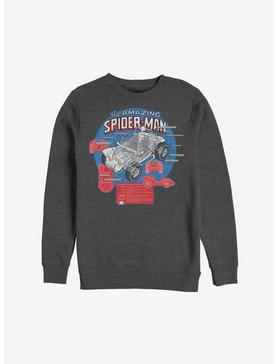 Marvel Spider-Man Amazing Spider-Mobile Sweatshirt, , hi-res