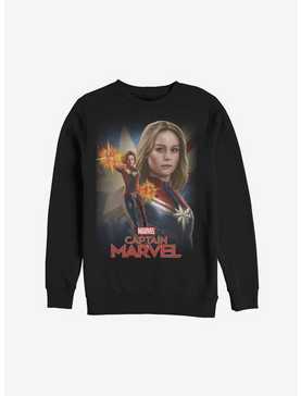 Marvel Captain Marvel Logo Sweatshirt, , hi-res
