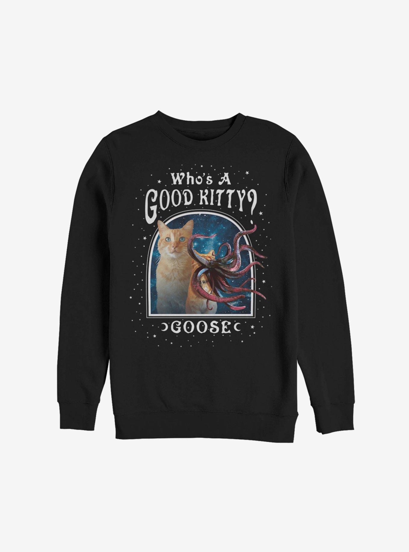 Marvel Captain Marvel Who's A Good Goose Sweatshirt, , hi-res