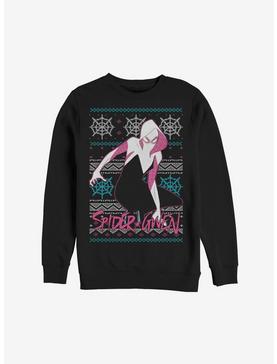 Marvel Spider-Man Spider Gwen Christmas Pattern Sweatshirt, , hi-res