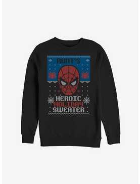 Marvel Spider-Man Aunt's Heroic Holiday Sweater Sweatshirt, , hi-res