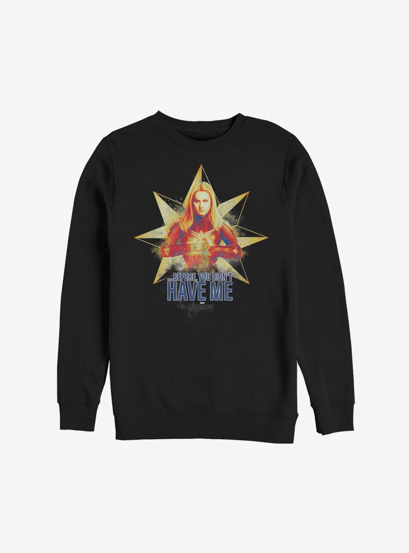 Marvel Avengers: Endgame Captain Marvel This Time Sweatshirt, , hi-res