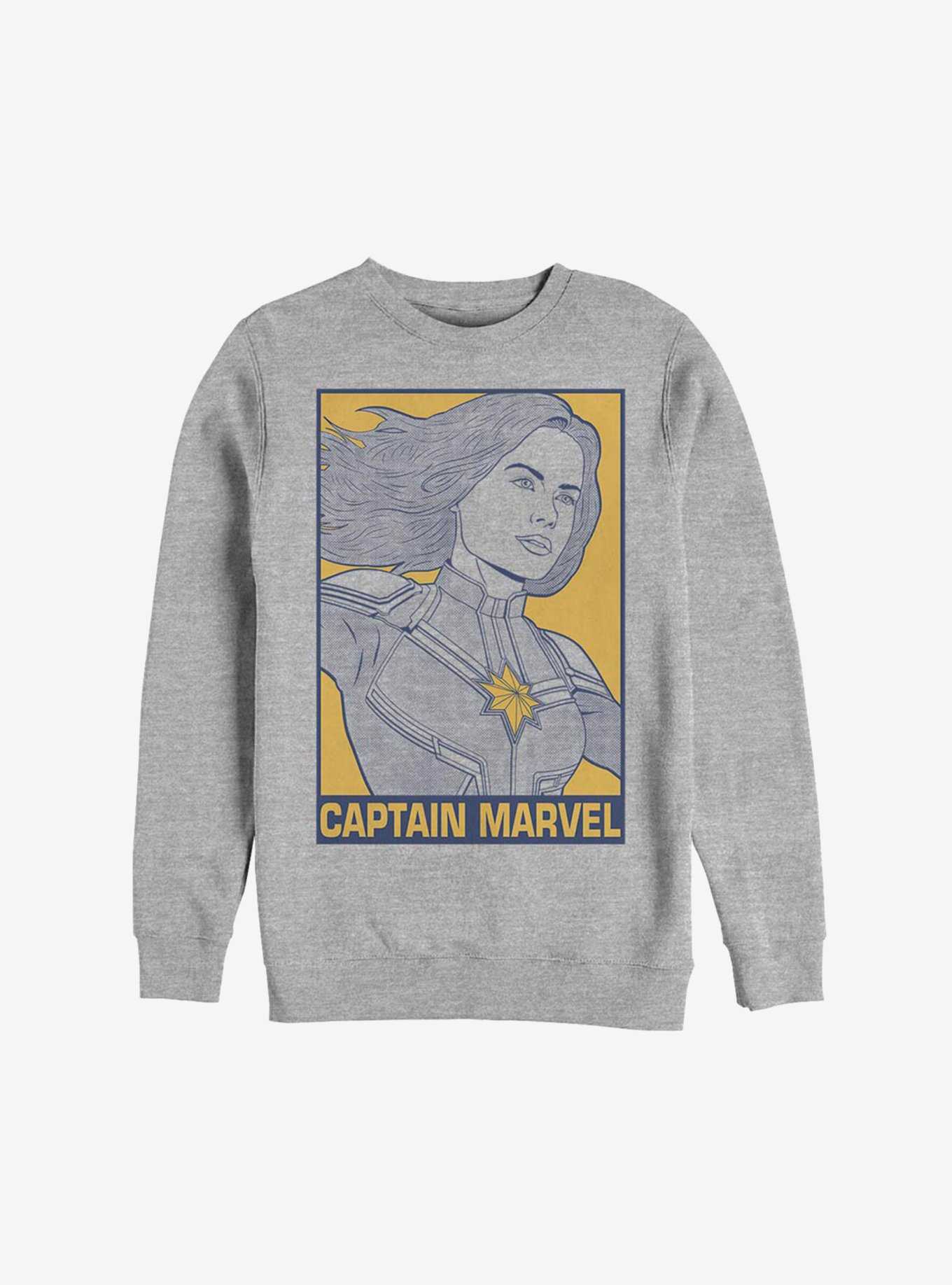 Marvel Avengers: Endgame Pop Captain Marvel Sweatshirt, , hi-res