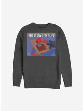 Marvel Spider-Man Story Of My Life Sweatshirt, , hi-res