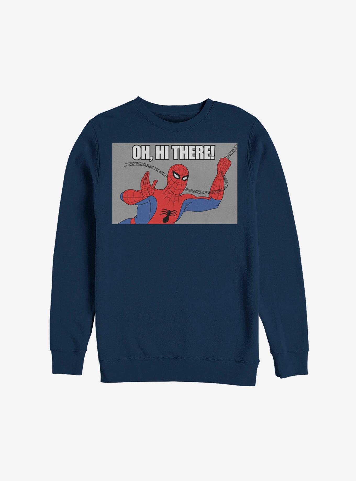 Marvel Spider-Man Oh Hi There Sweatshirt, , hi-res