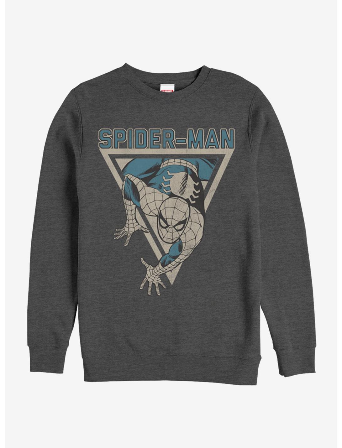 Marvel Spider-Man Classic Suit Sweatshirt, CHAR HTR, hi-res