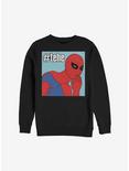 Marvel Spider-Man #Tehe Sweatshirt, BLACK, hi-res