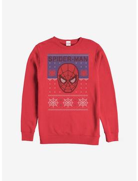 Marvel Spider-Man Christmas Pattern Sweatshirt, , hi-res