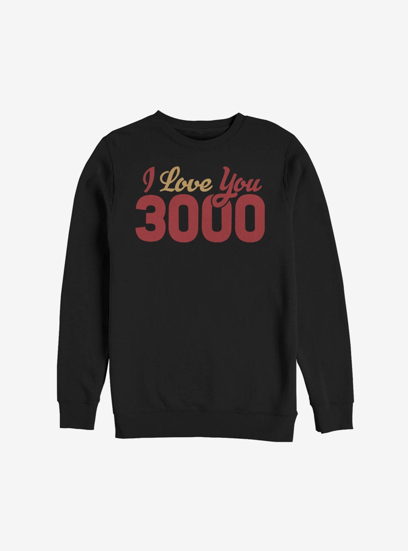 Marvel Iron Man 3000 Sweatshirt, BLACK, hi-res