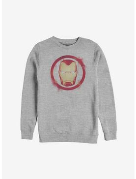 Marvel Iron Man Spray Logo Sweatshirt, , hi-res