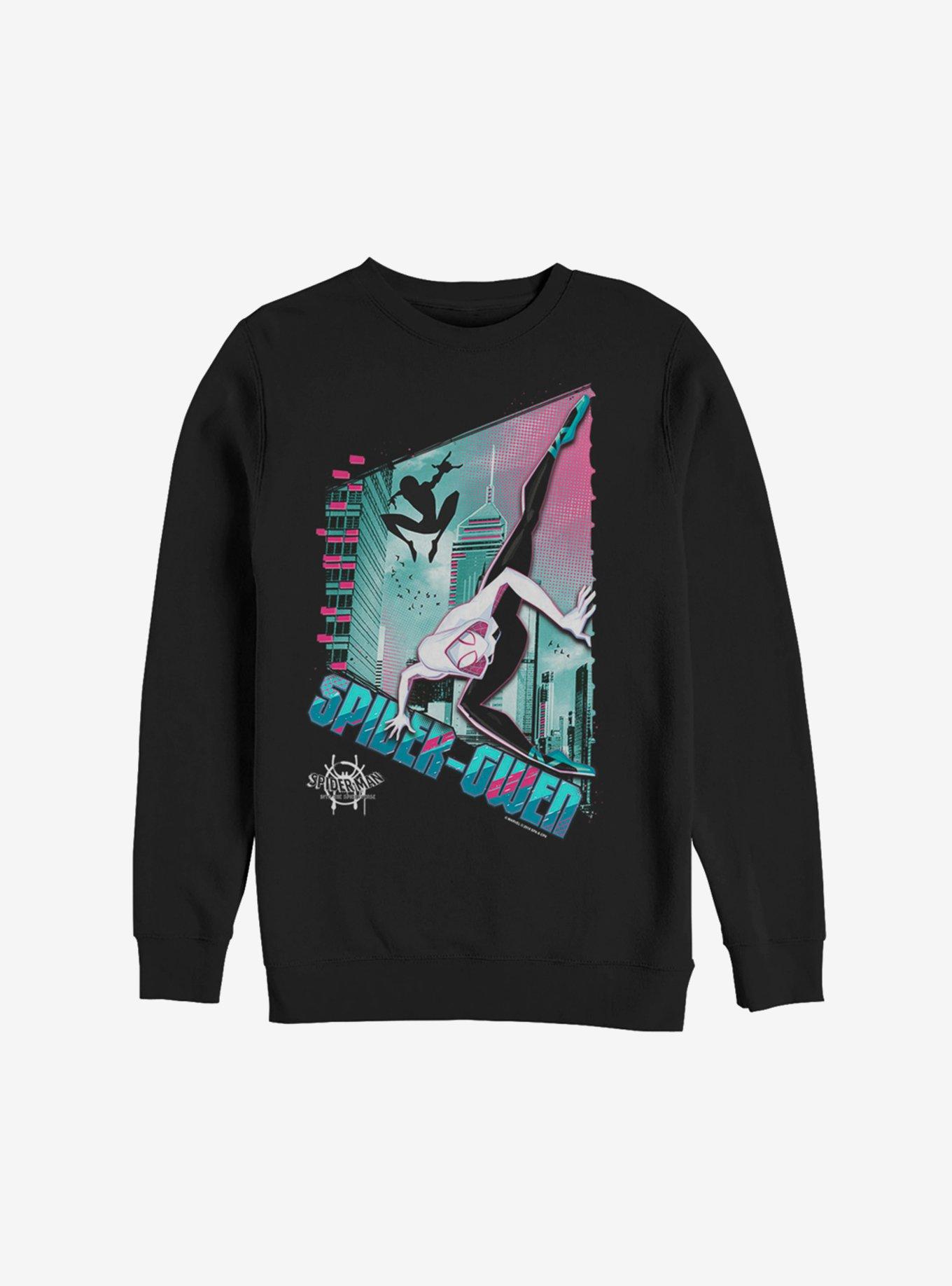 Marvel Spider-Man: Into The Spider-Verse Gwen Panel Sweatshirt, , hi-res