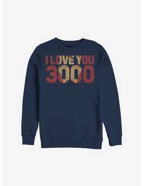 Marvel Iron Man Love You 3000 Sweatshirt, , hi-res