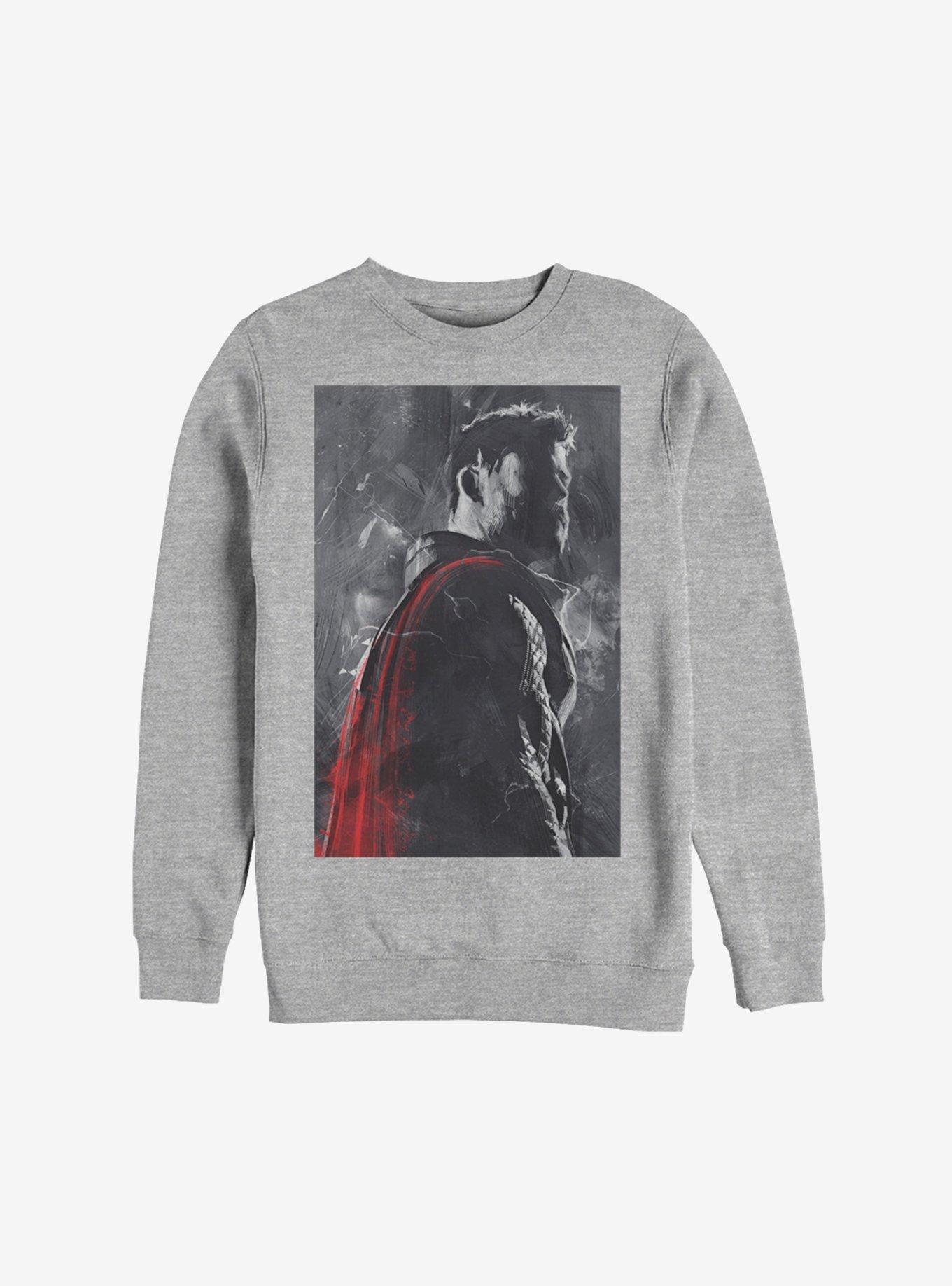 Marvel Avengers: Endgame Thor Painted Sweatshirt, , hi-res