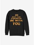 Star Wars May The Fourth Sweatshirt, BLACK, hi-res