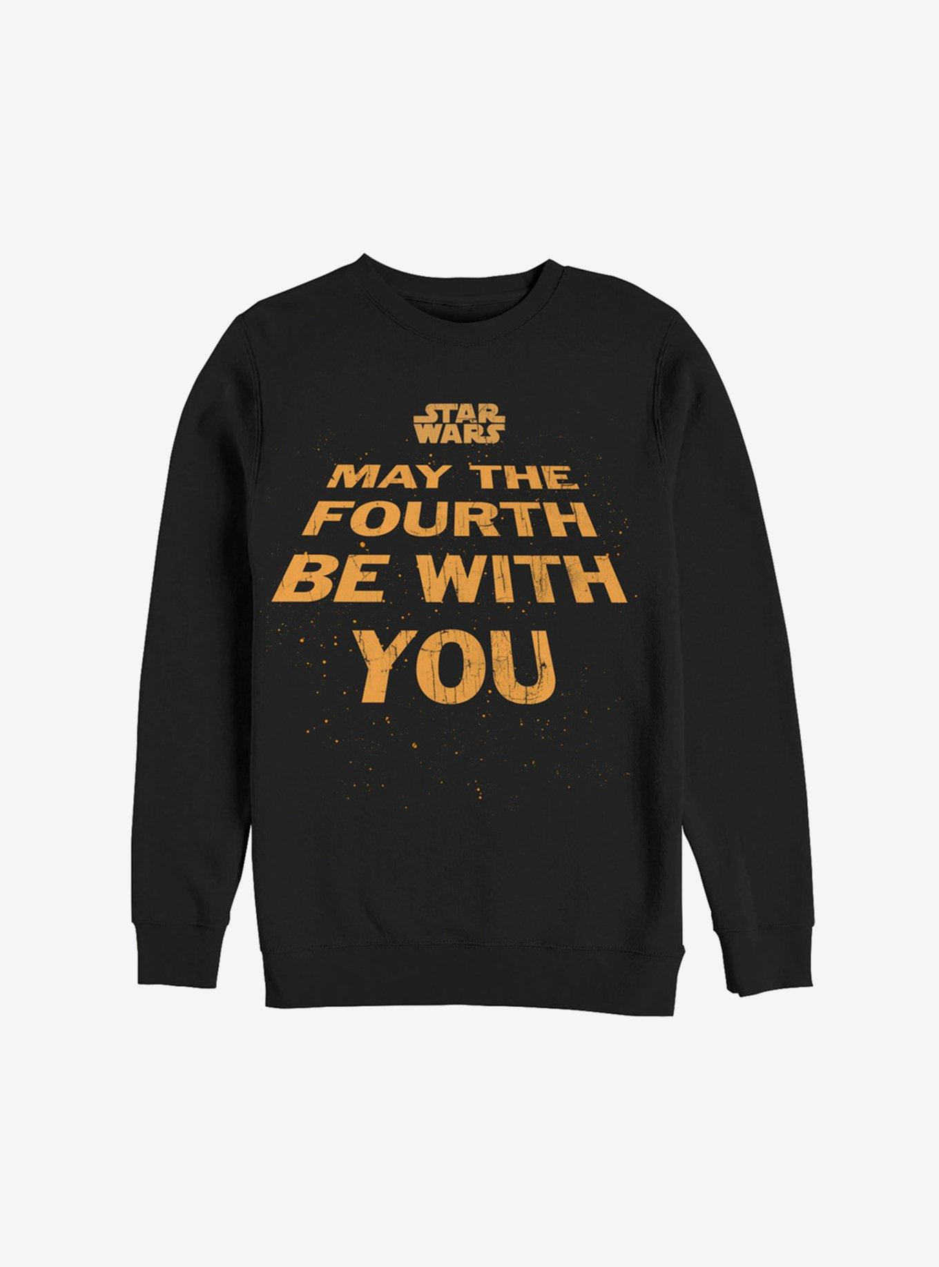 Star Wars May The Fourth Sweatshirt, BLACK, hi-res