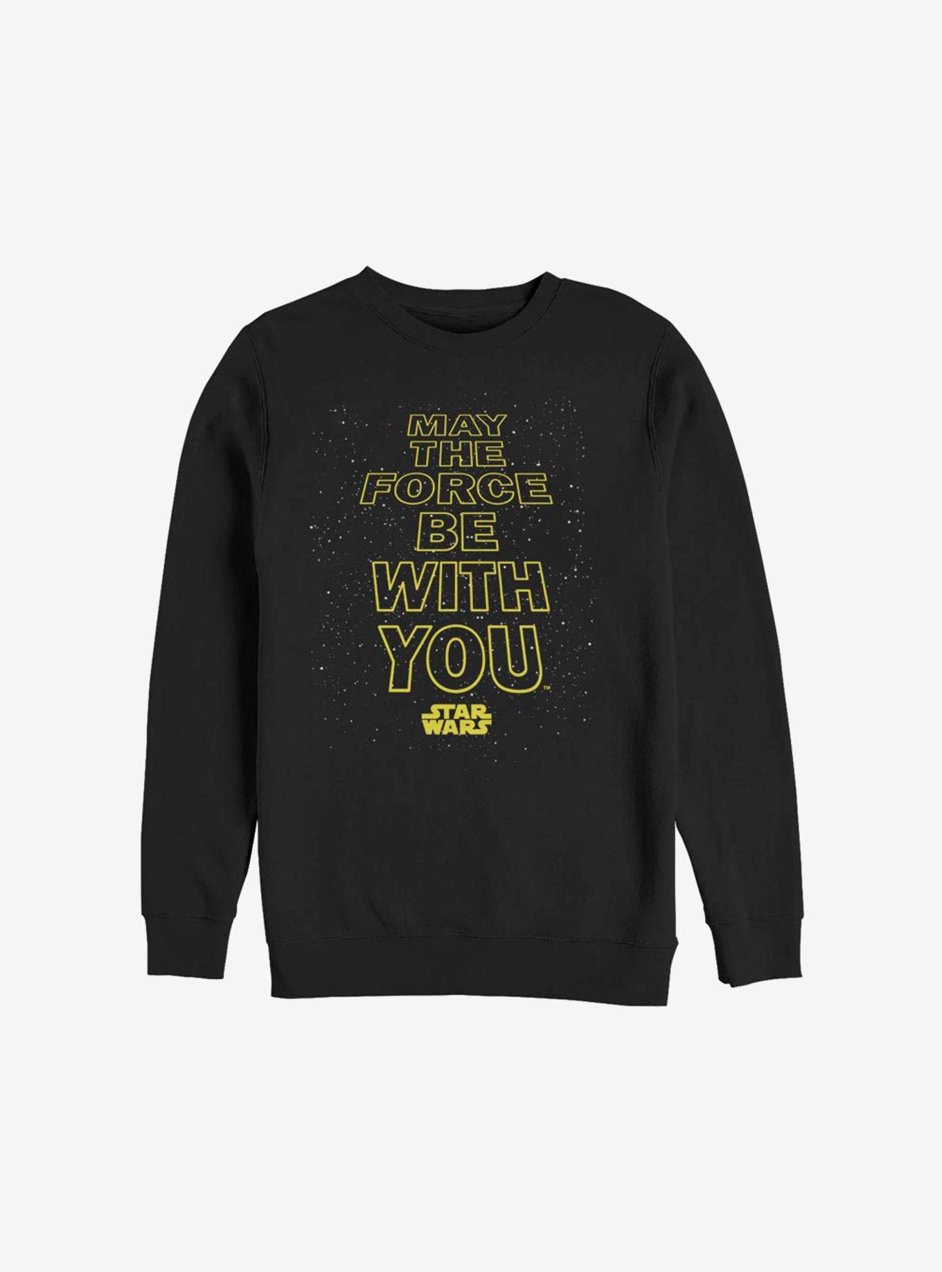 Star Wars May The Force Be With You Sweatshirt, , hi-res