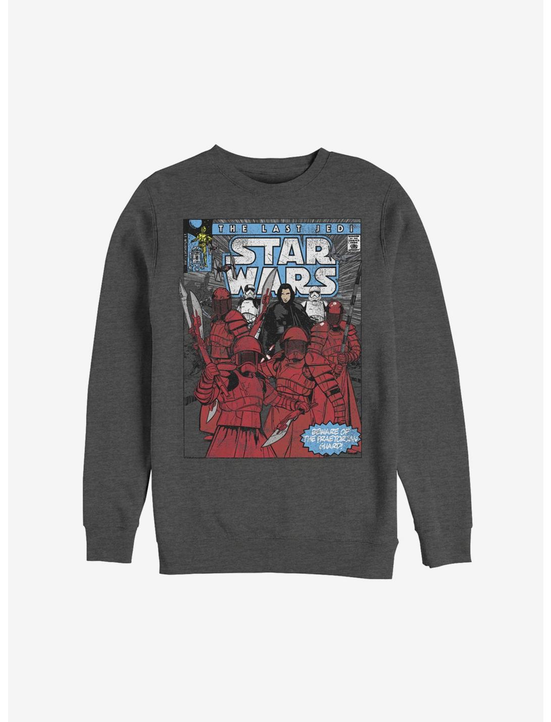 Star Wars Episode VIII The Last Jedi Cover Me Sweatshirt, CHAR HTR, hi-res