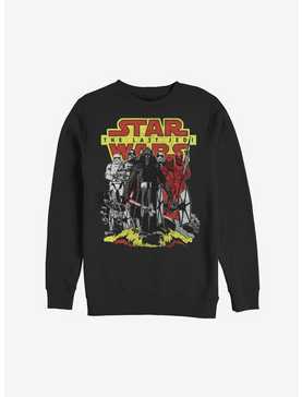 Star Wars Episode VIII The Last Jedi Dark Comic Sweatshirt, , hi-res