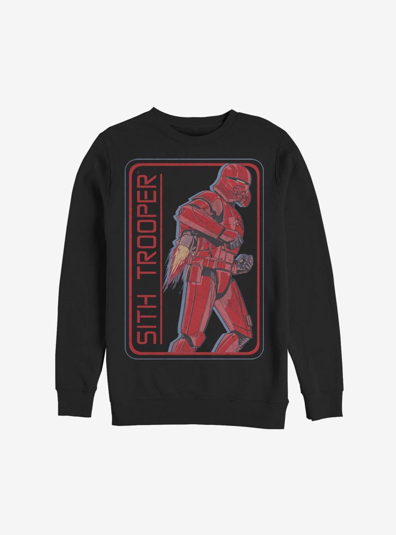 Star Wars Episode IX The Rise Of Skywalker Retro Sith Trooper Sweatshirt, , hi-res