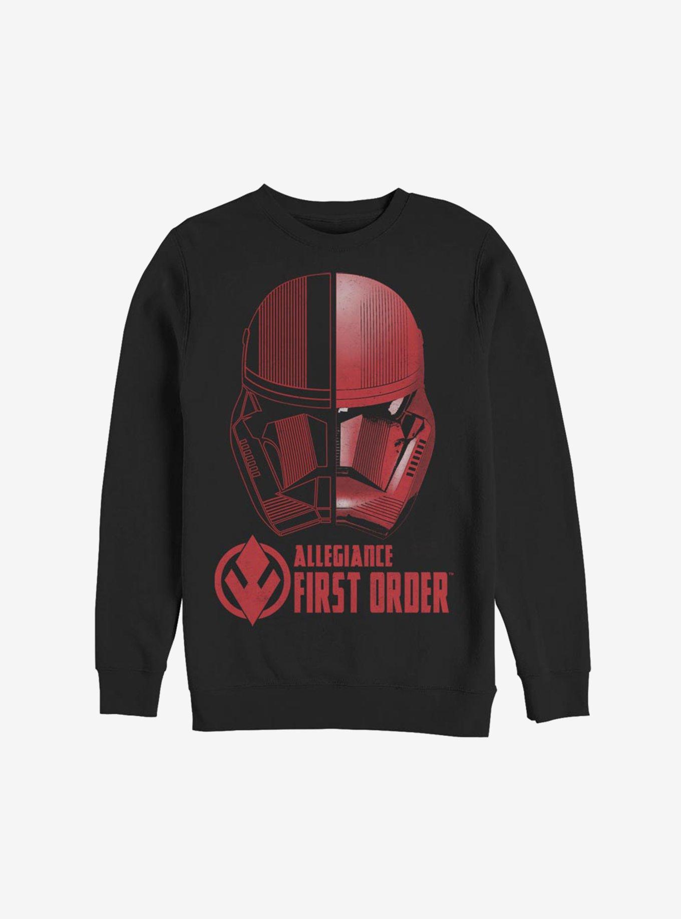 Star Wars Episode IX The Rise Of Skywalker Split Sith Trooper Sweatshirt, , hi-res