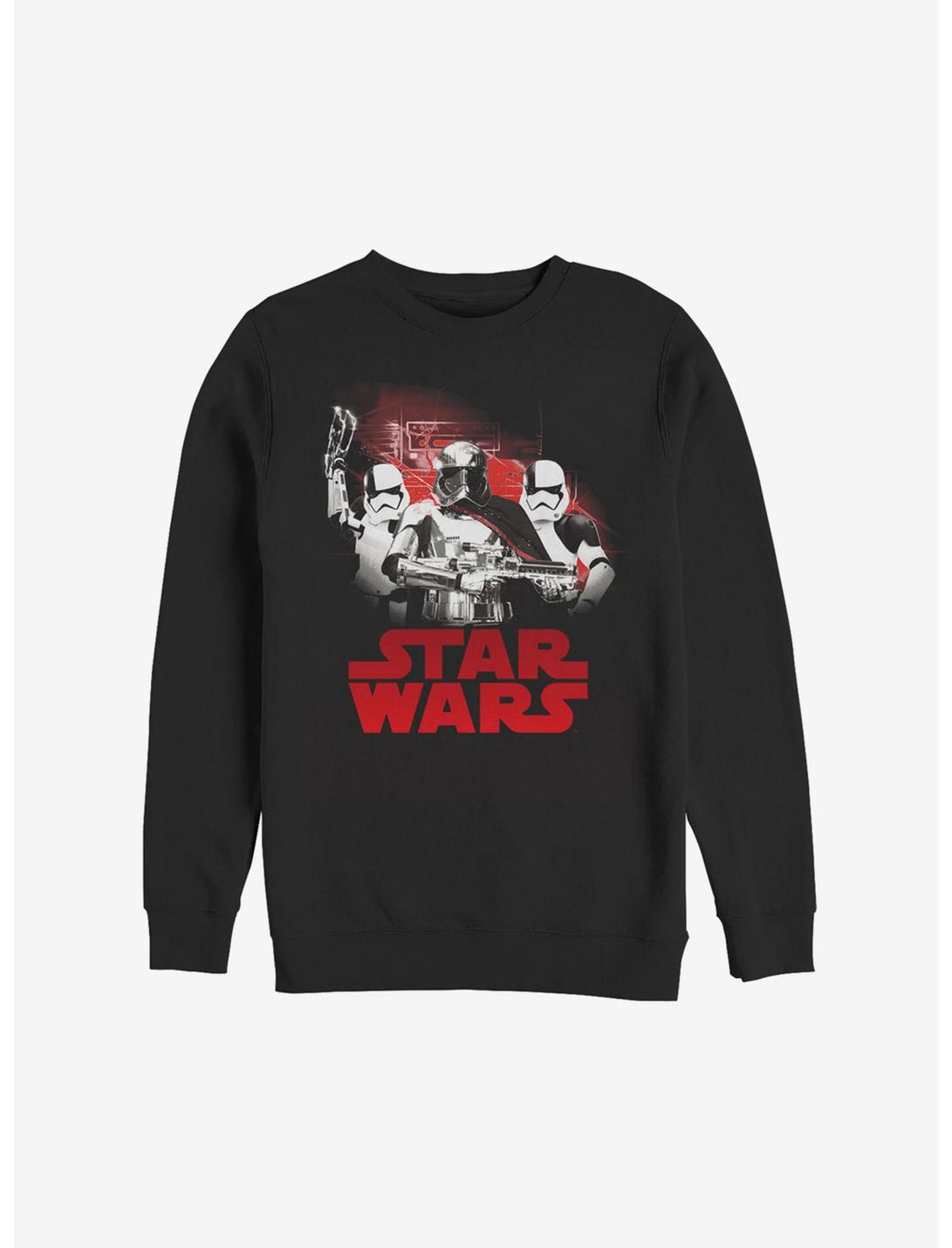 Star Wars Episode VIII The Last Jedi Enforcement Trio Sweatshirt, BLACK, hi-res