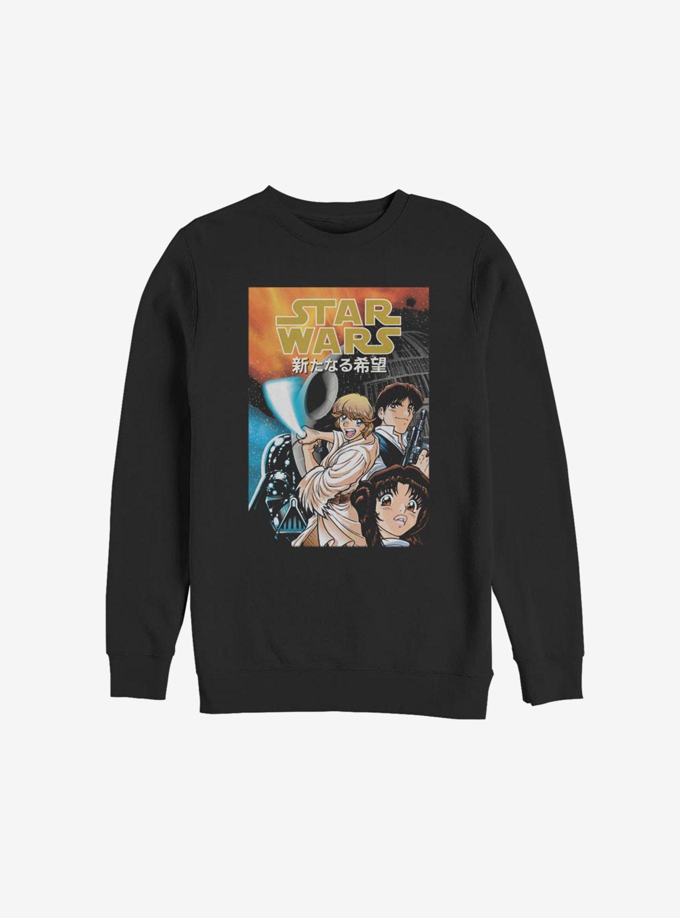 Star Wars Anime Poster Sweatshirt, , hi-res