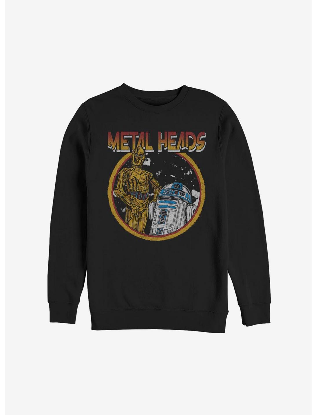Star Wars Metal Heads Droids Sweatshirt, BLACK, hi-res