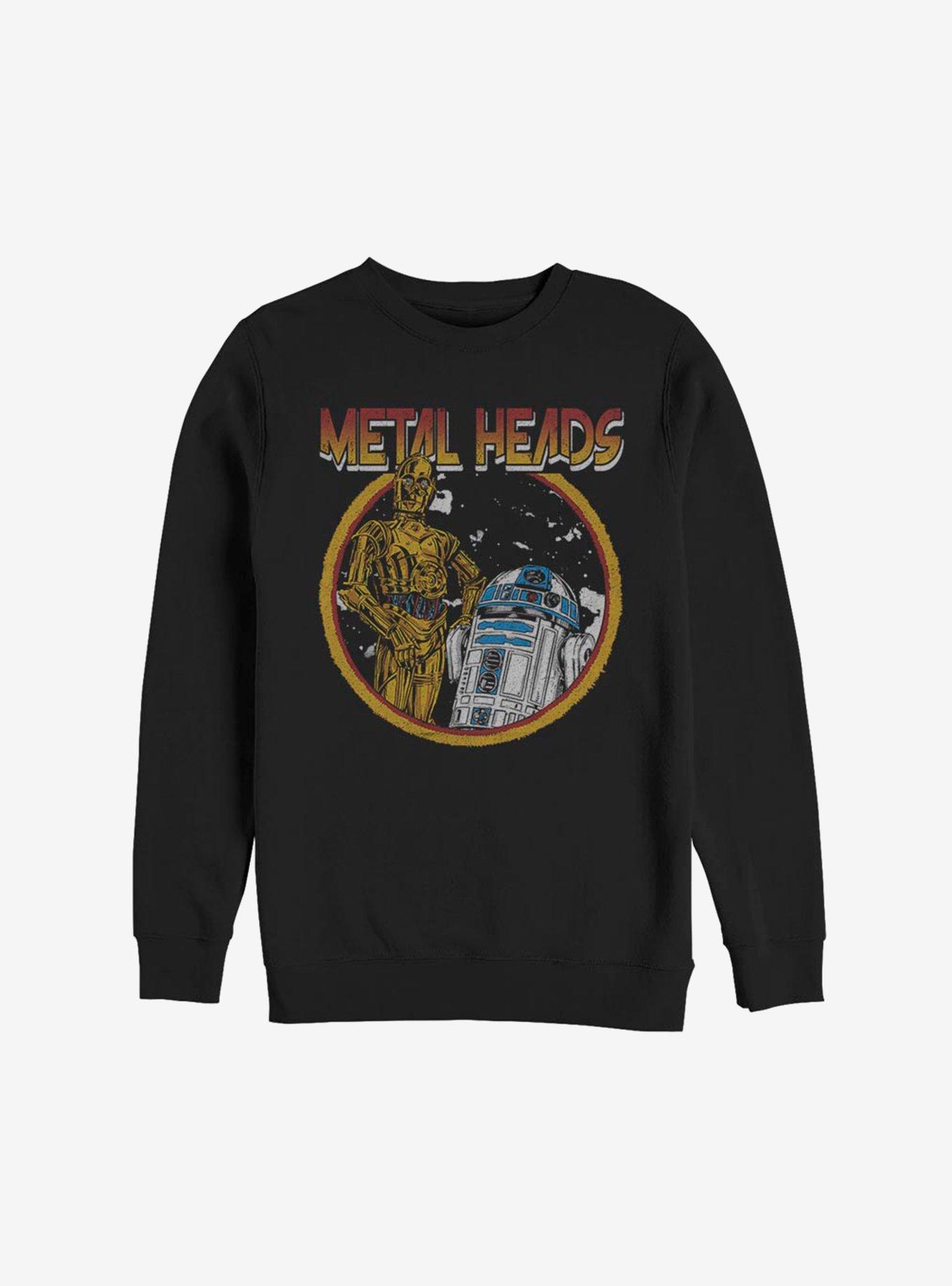 Star Wars Metal Heads Droids Sweatshirt, BLACK, hi-res