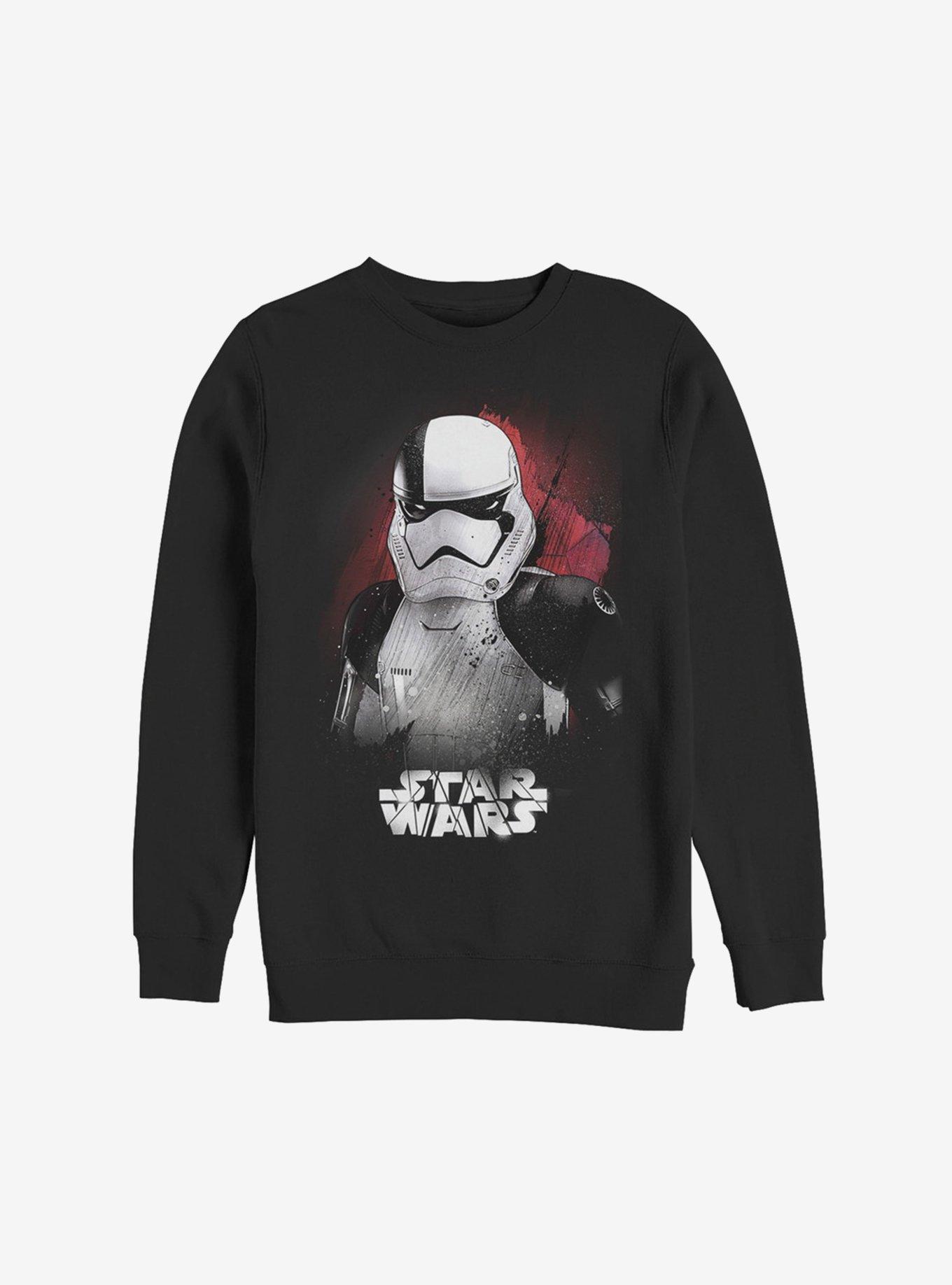 Star Wars Episode VIII The Last Jedi Overload Trooper Sweatshirt, BLACK, hi-res