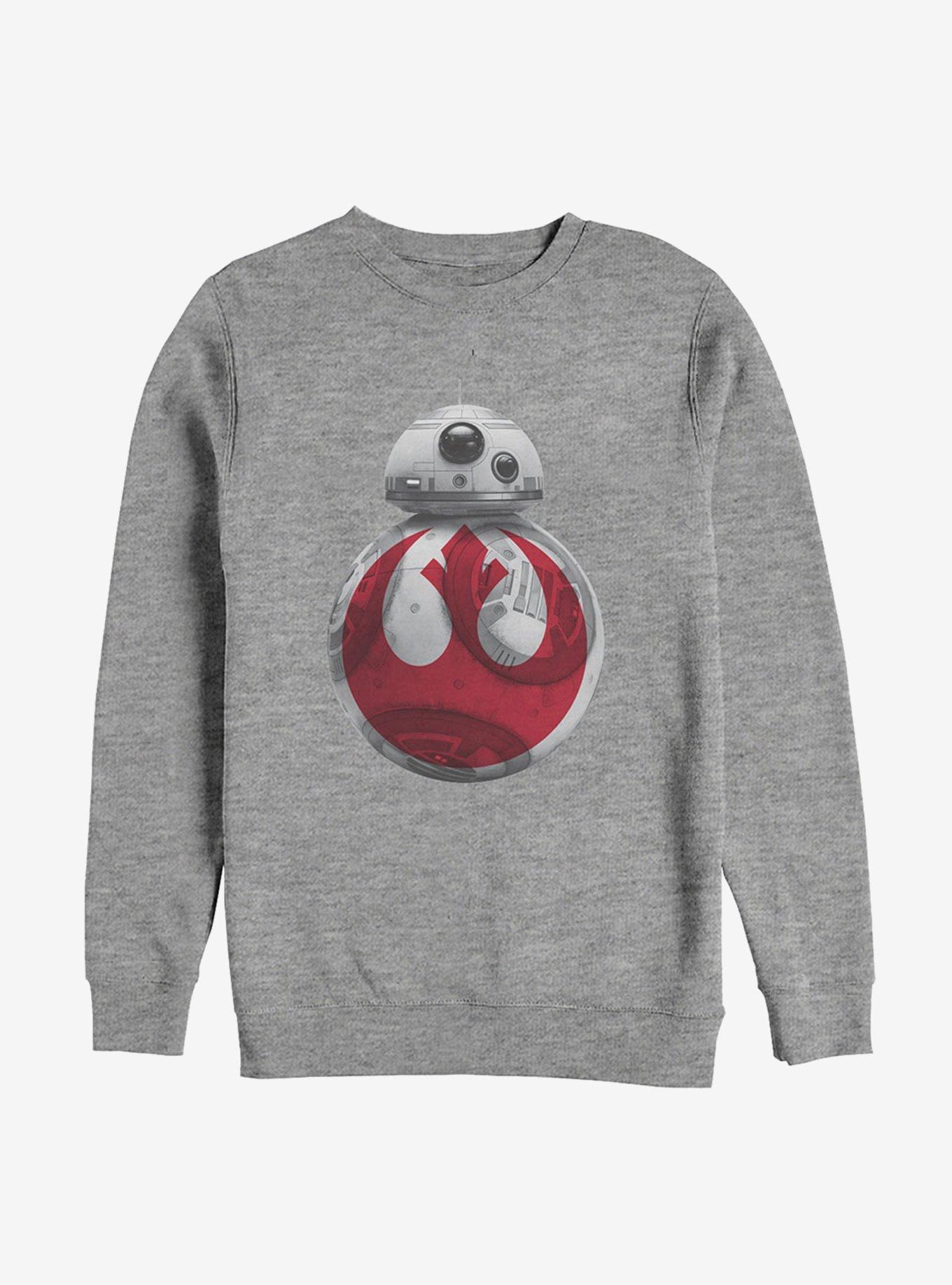 Star Wars Episode VIII The Last Jedi Rebel On BB-8 Sweatshirt, , hi-res