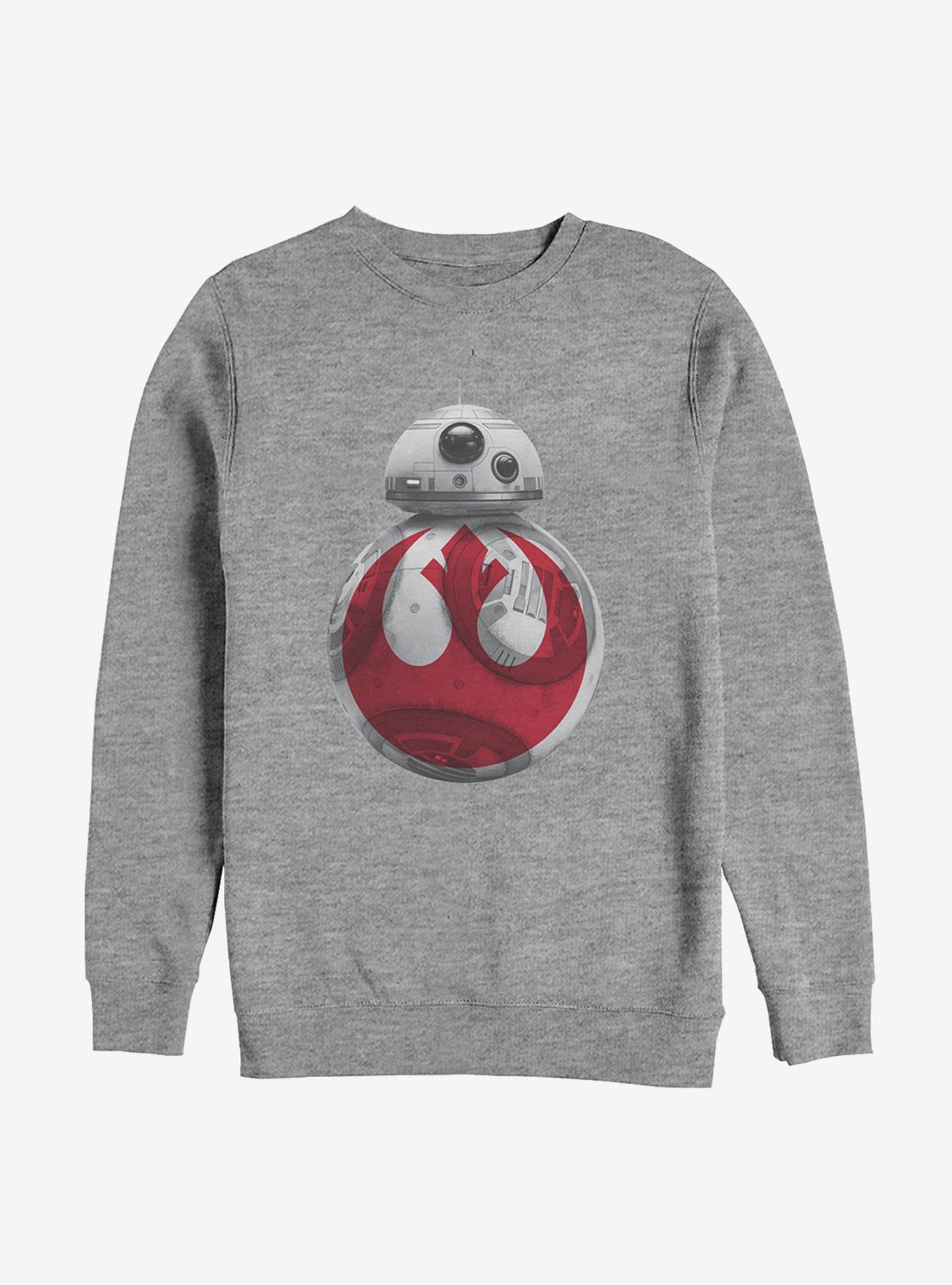 Star Wars Episode VIII The Last Jedi Rebel On BB-8 Sweatshirt, , hi-res