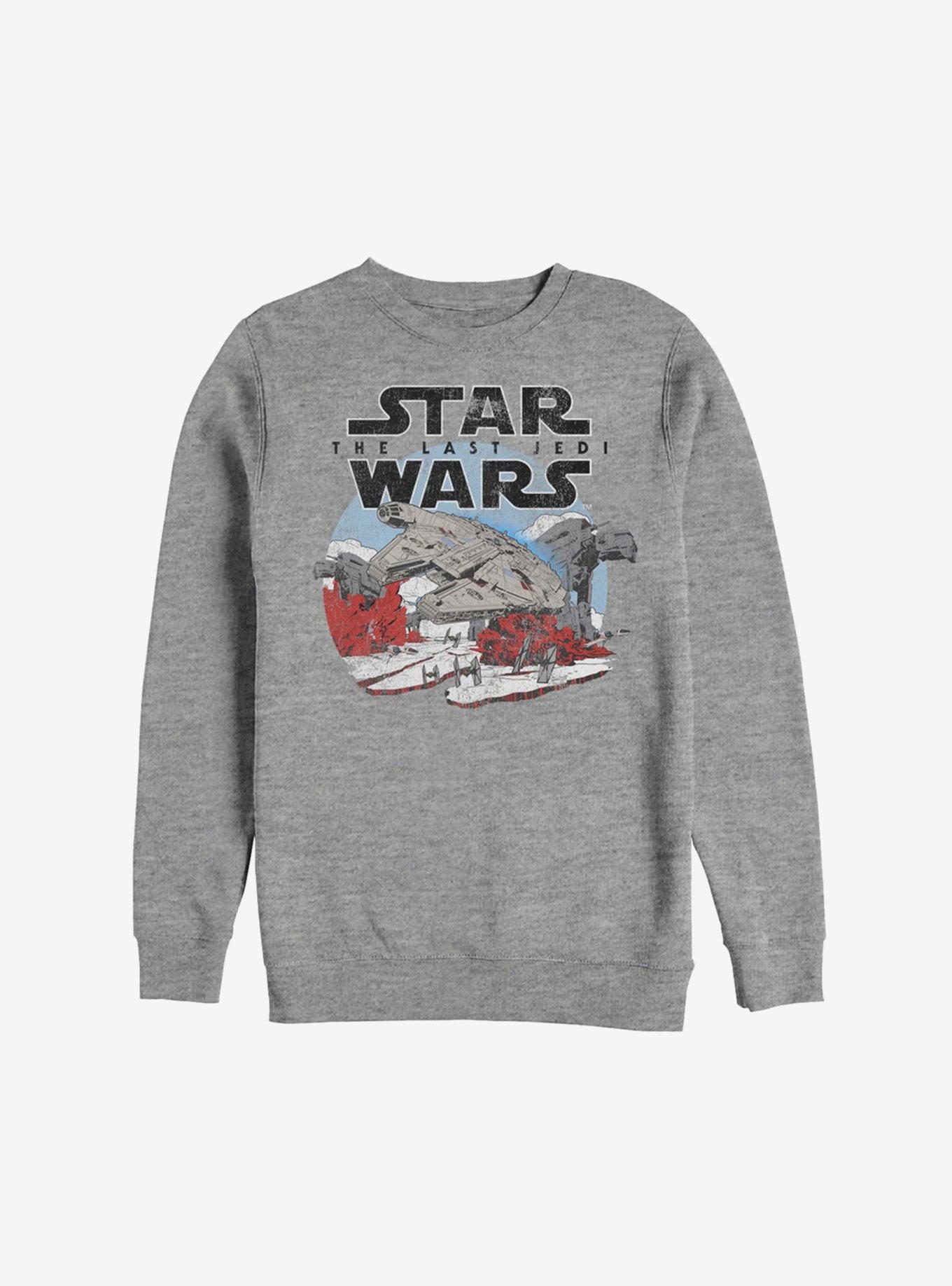 Star Wars Episode VIII The Last Jedi Salt Battle Sweatshirt, , hi-res