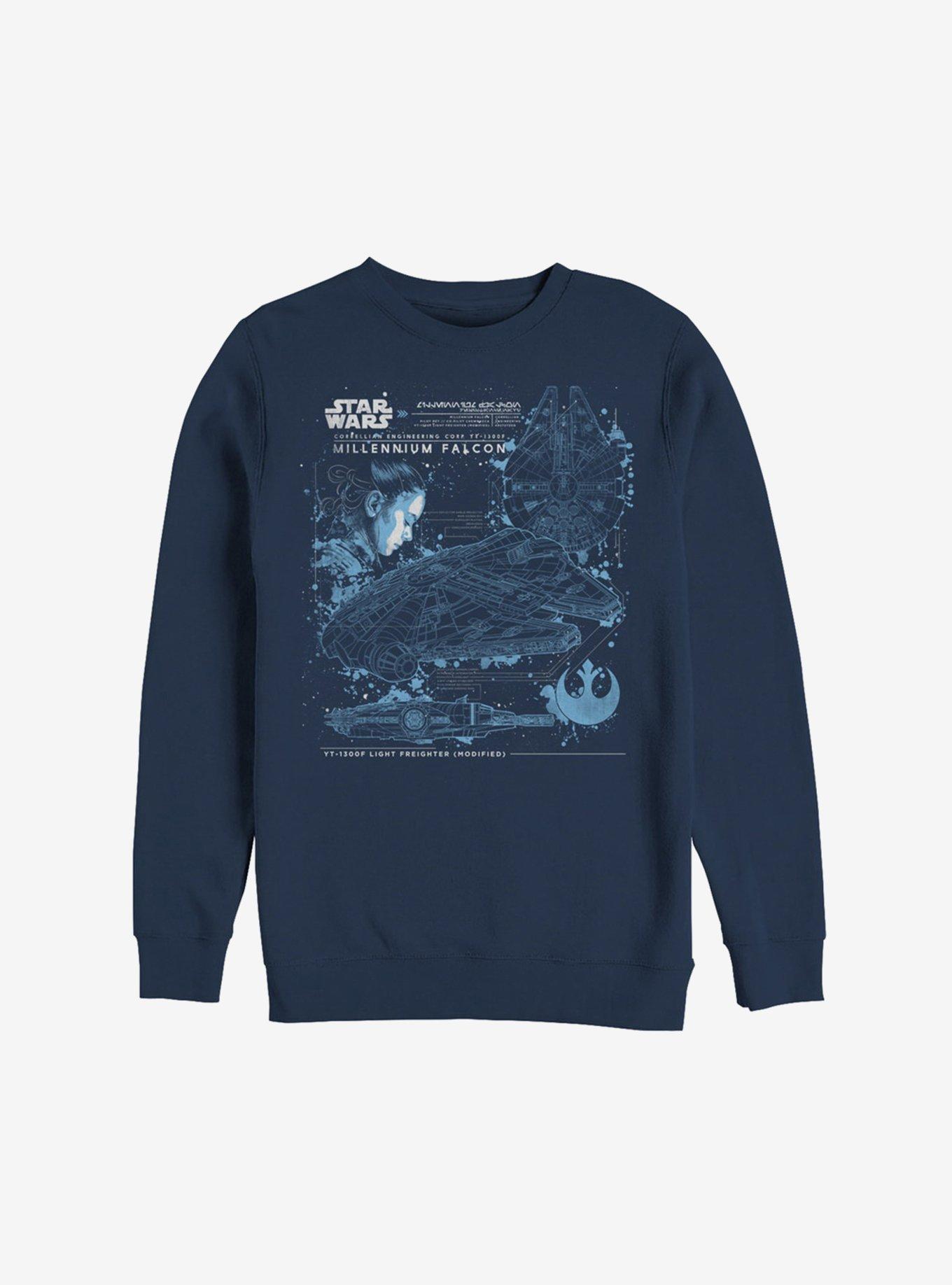 Star Wars Episode VIII The Last Jedi The Falcon Sweatshirt, , hi-res