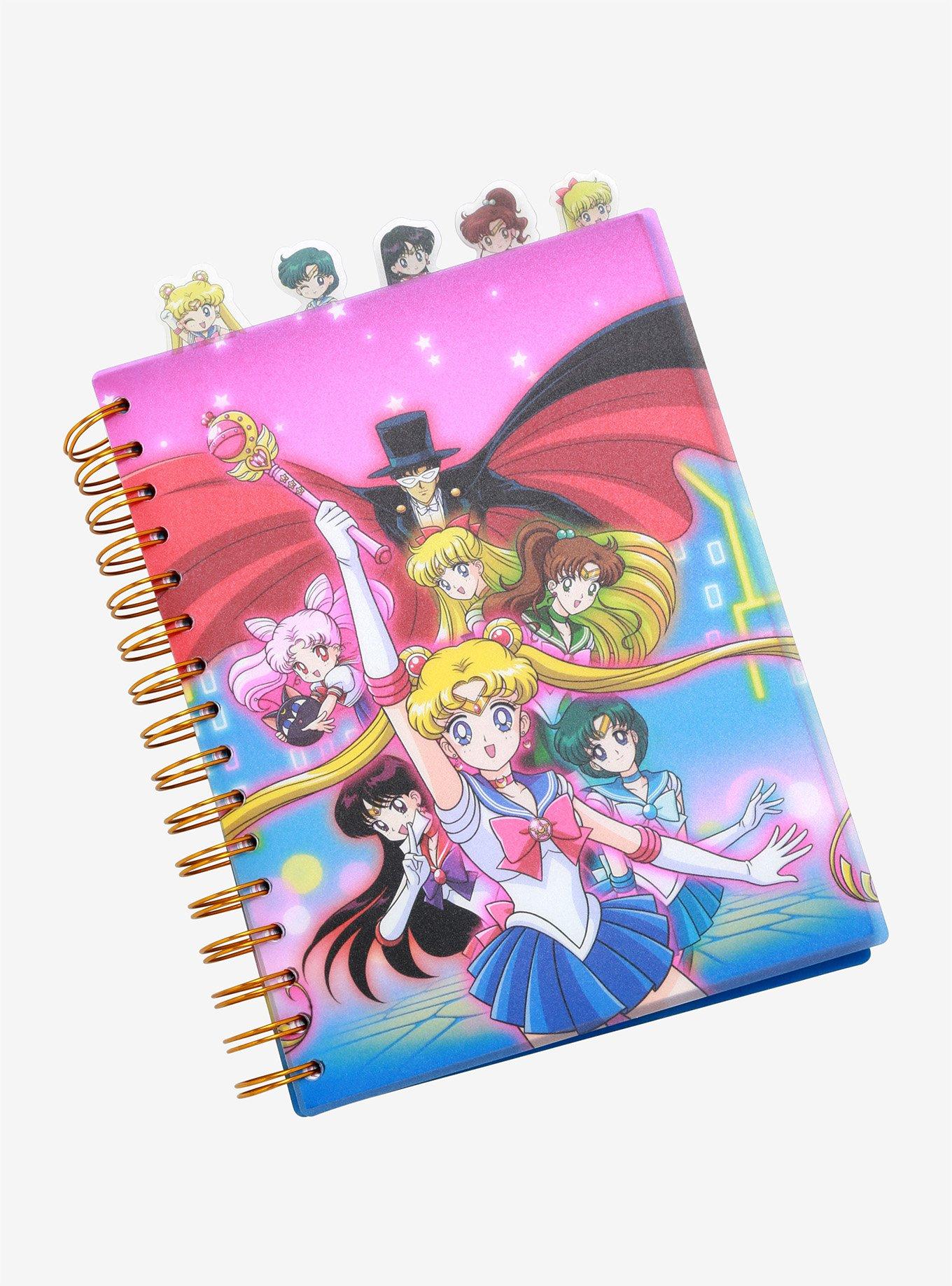 Sailor Moon Group Tabbed Journal, , hi-res