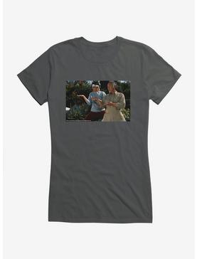 The Karate Kid Mr. Miyagi And Daniel Girls T-Shirt, CHARCOAL, hi-res