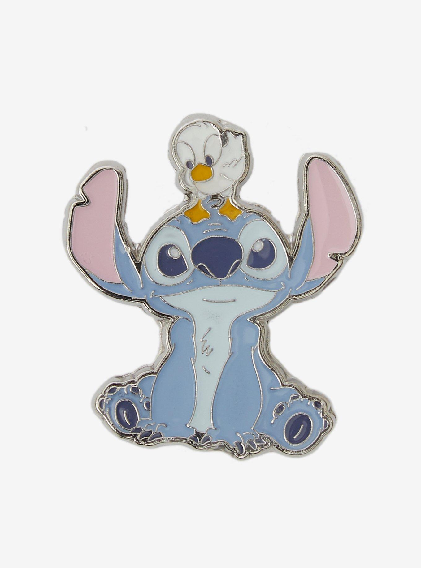 Loungefly Disney Lilo & Stitch Duck Enamel Pin - BoxLunch Exclusive, , hi-res